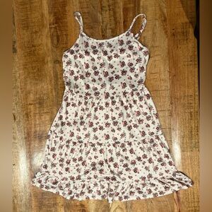 Beautees Floral Spaghetti Strap Dress Size 12